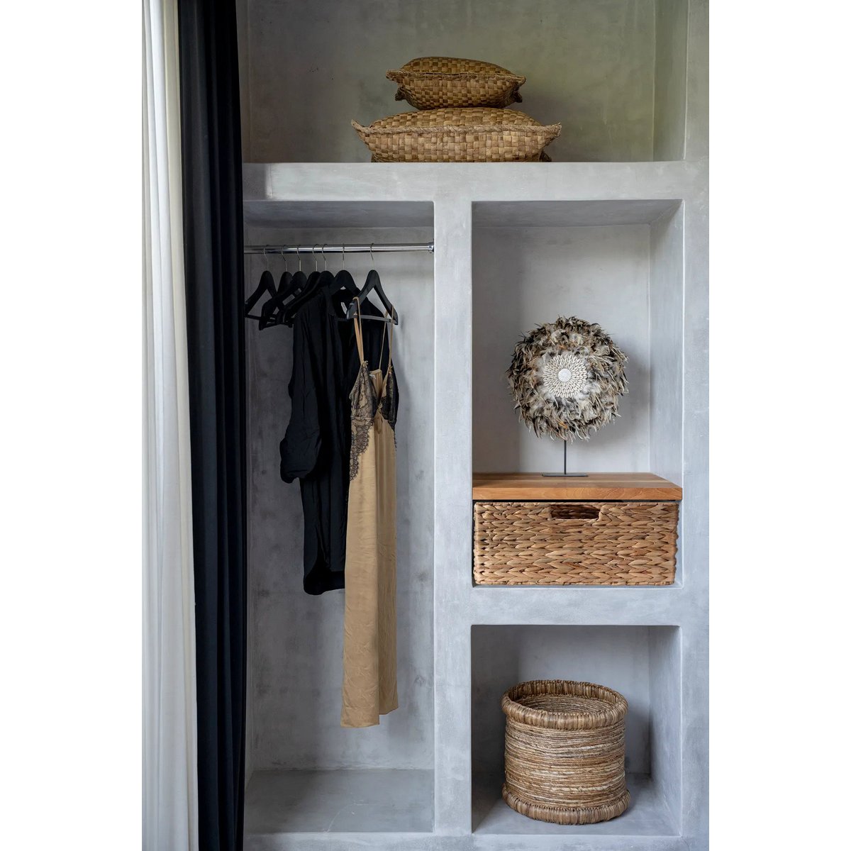 Chuka | Korg i naturmaterial – handflätad förvaring