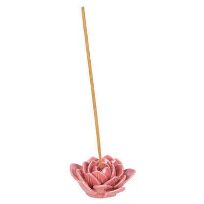 Rosa rökelsehållare Vattenlilja | Something Different