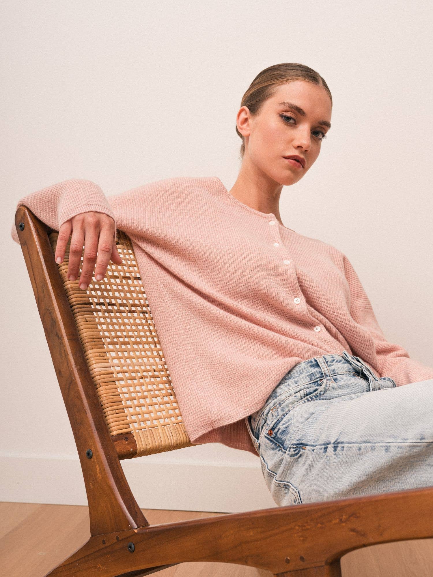CAMILLE | Cardigan 100 % cachemire