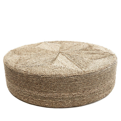 The Huge Pouffe – handvävd sittpuff i naturligt sjögräs