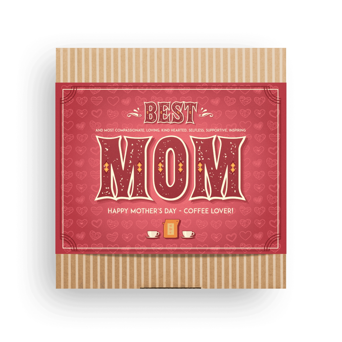 Morsdag presentbox med kaffe – 7 Coffeebrewers