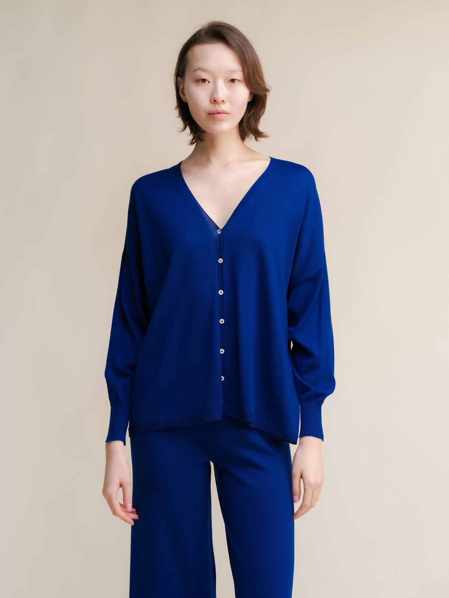 Extra Fine Merino Wool Cardigan