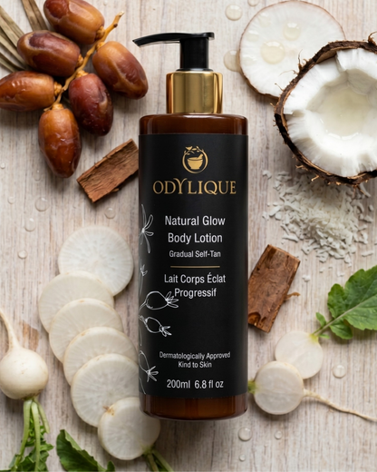 Natural Glow Body Lotion – Gradual Self-Tan 200 ml | Odylique