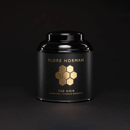 Flore Norman – Honung | Svart te med äpple, honung, kanel &amp; ingefära (50 g)
