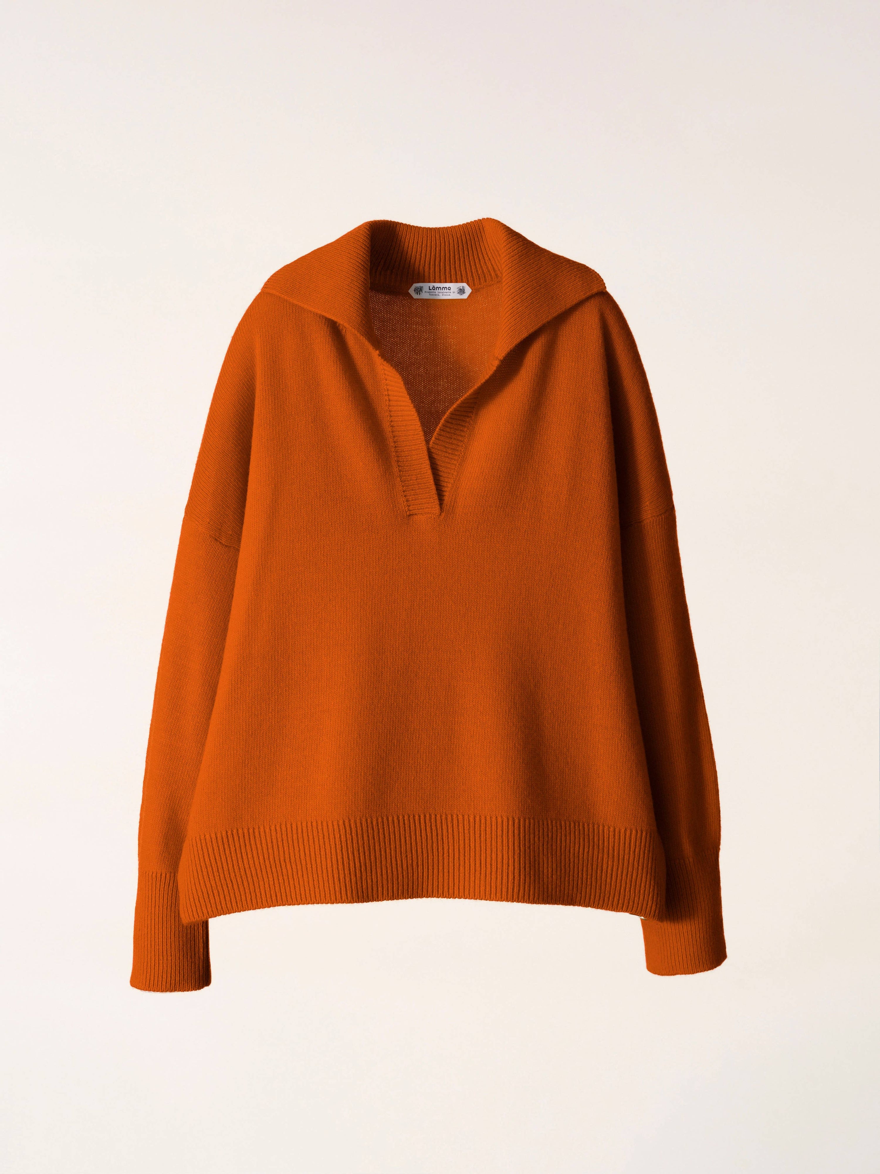 Wool &amp; Cashmere Polo Sweater