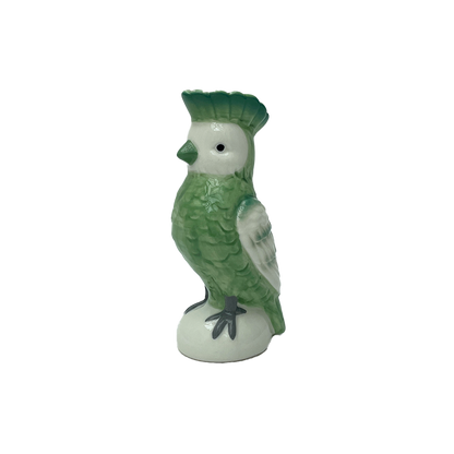 Soliflore Papegoja en Porcelaine Verte | Petit Vase Décoratif