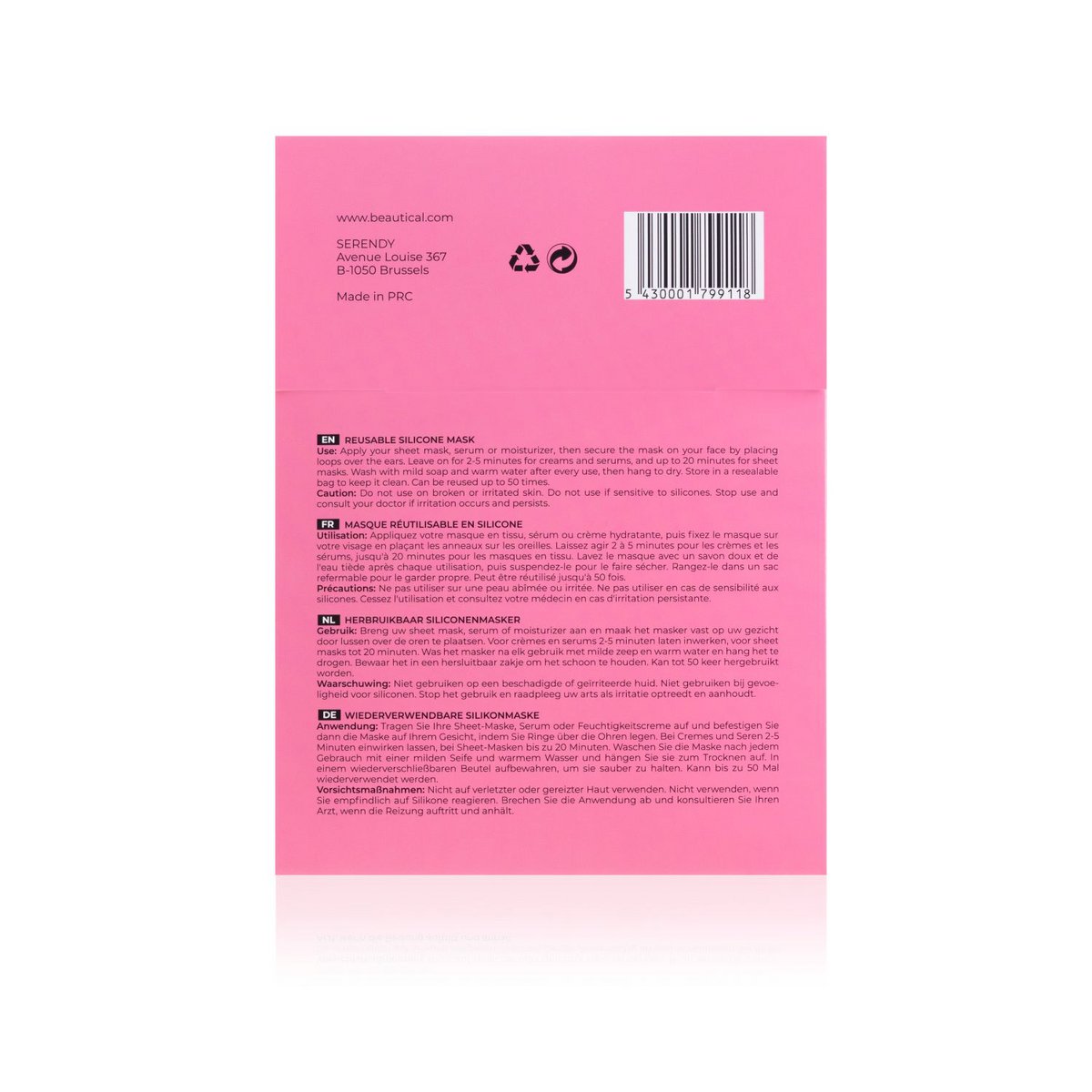 Beautical | Reusable Silicone Mask