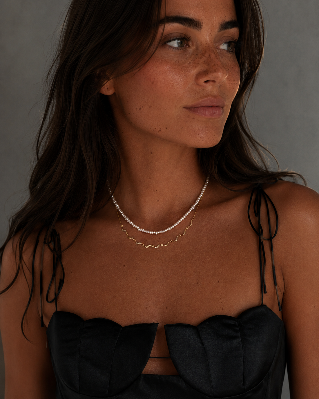 Stella Necklace – 18K Gold-Plated Sterling Silver