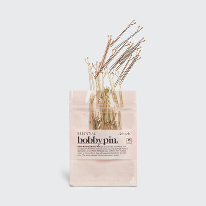 KITSCH | Bobby Pins – 45-pack (guld)