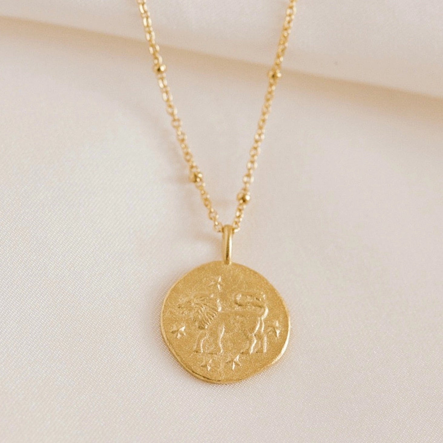 Zodiac Necklace | 24k Gold | Agape Studio Jewelry 