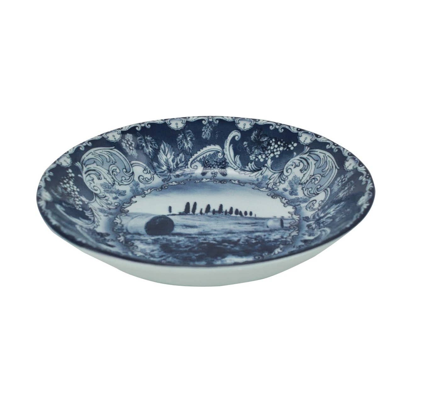 Bolgheri Pasta- &amp; Pilzteller 21 cm aus italienischer Keramik