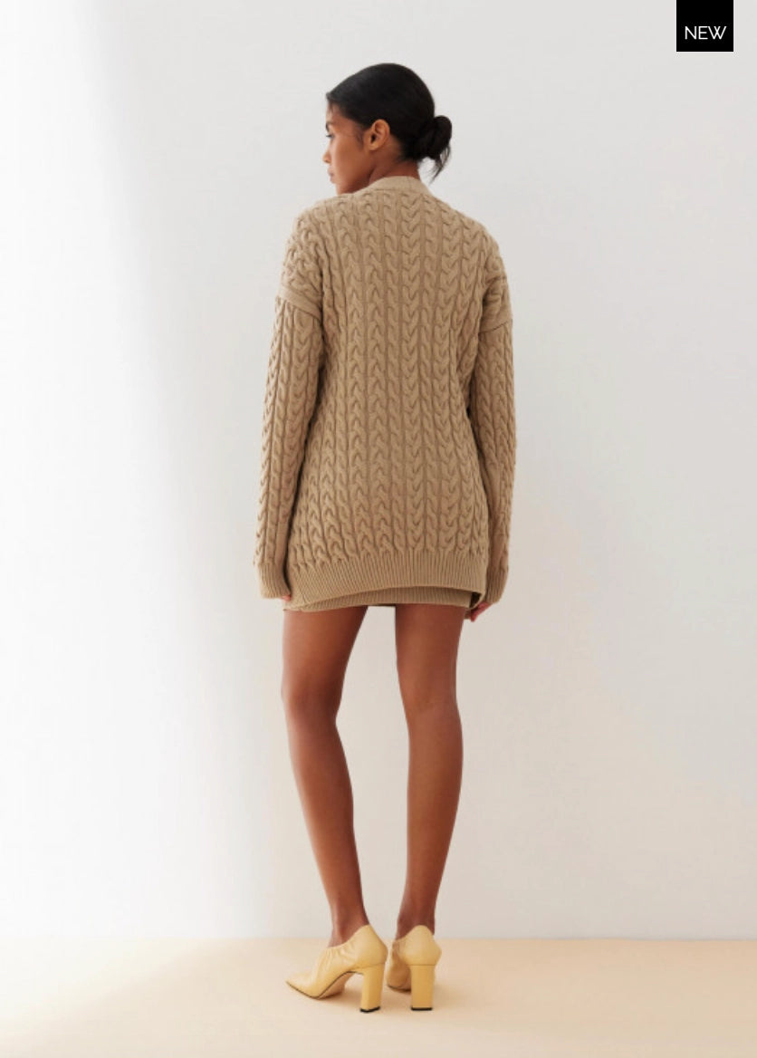 Gilet oversize tricoté Nenya
