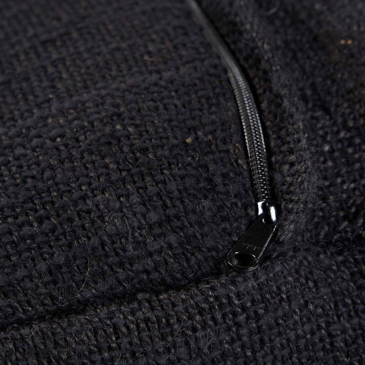 Der gemütliche Pouf – Schwarz