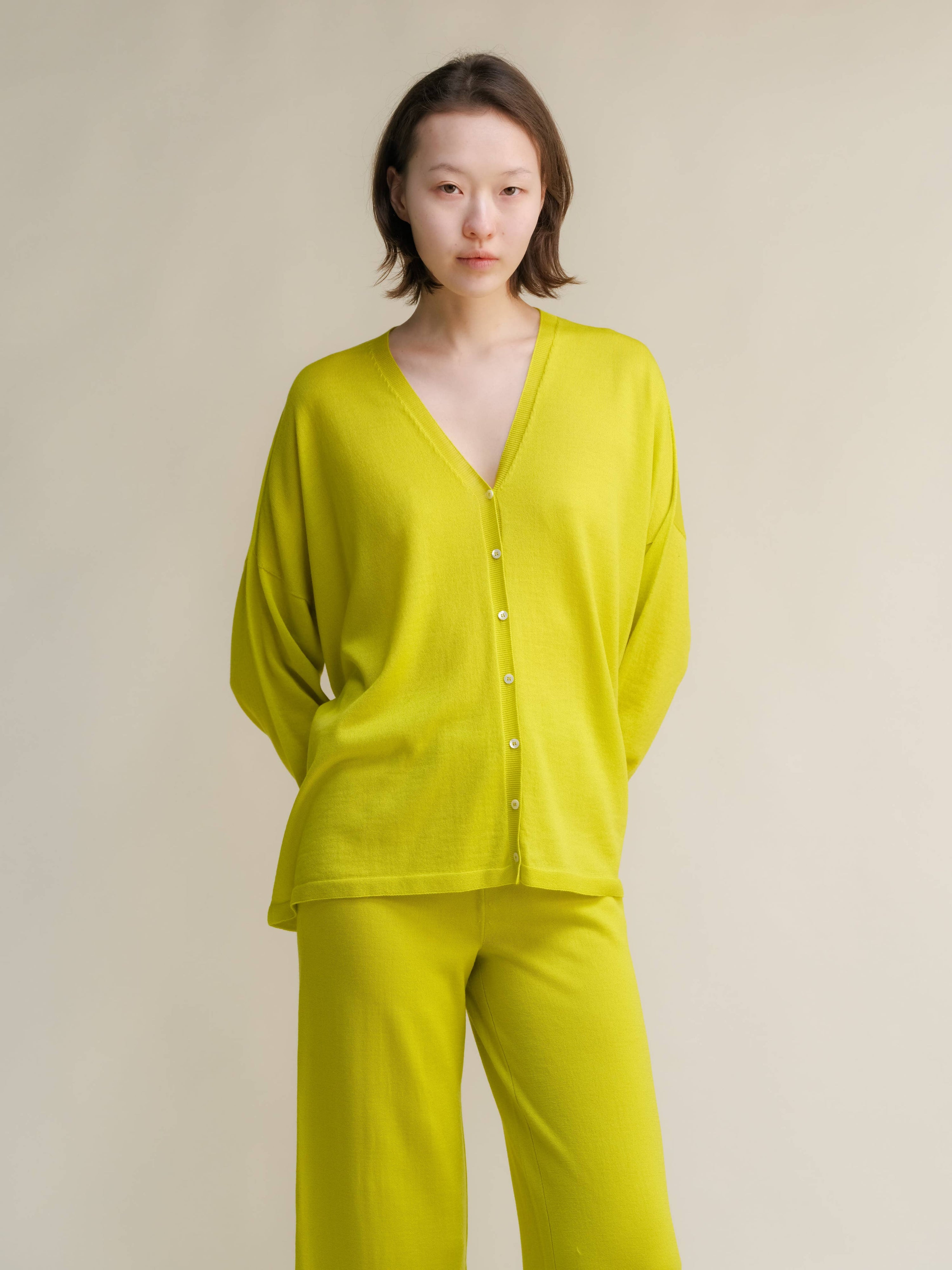 Extra Fine Merino Wool Cardigan