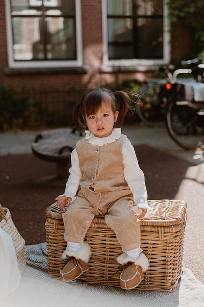 Hailey Sheepskin Boots, La Olivia Kids 