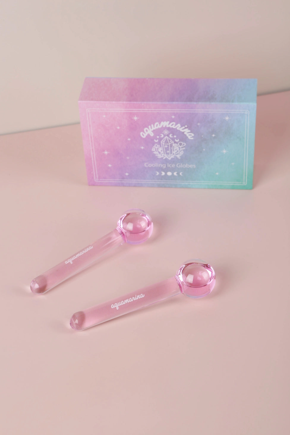 Kühlende Eis-Massagekugeln – Pink, Aquamarina Beauty