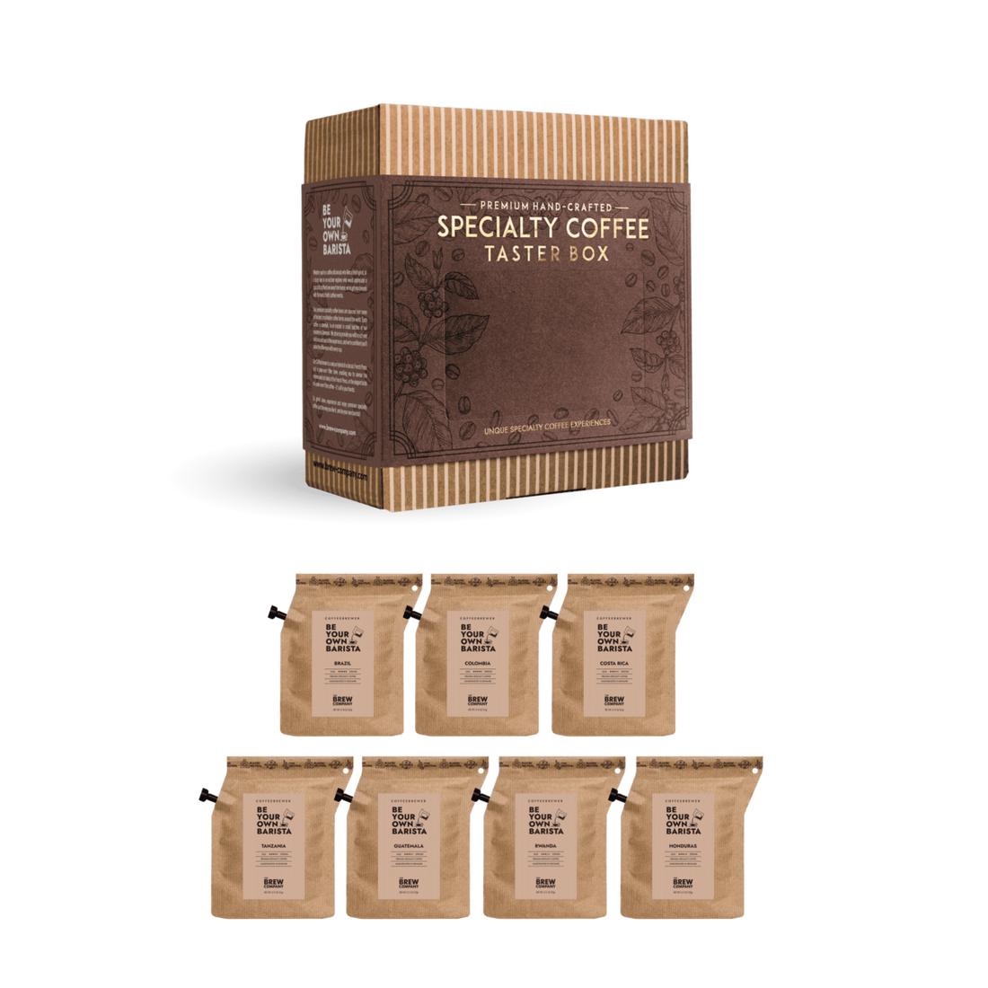 Kaffe presentbox – Coffeebrewer Taster Box | The Brew Company