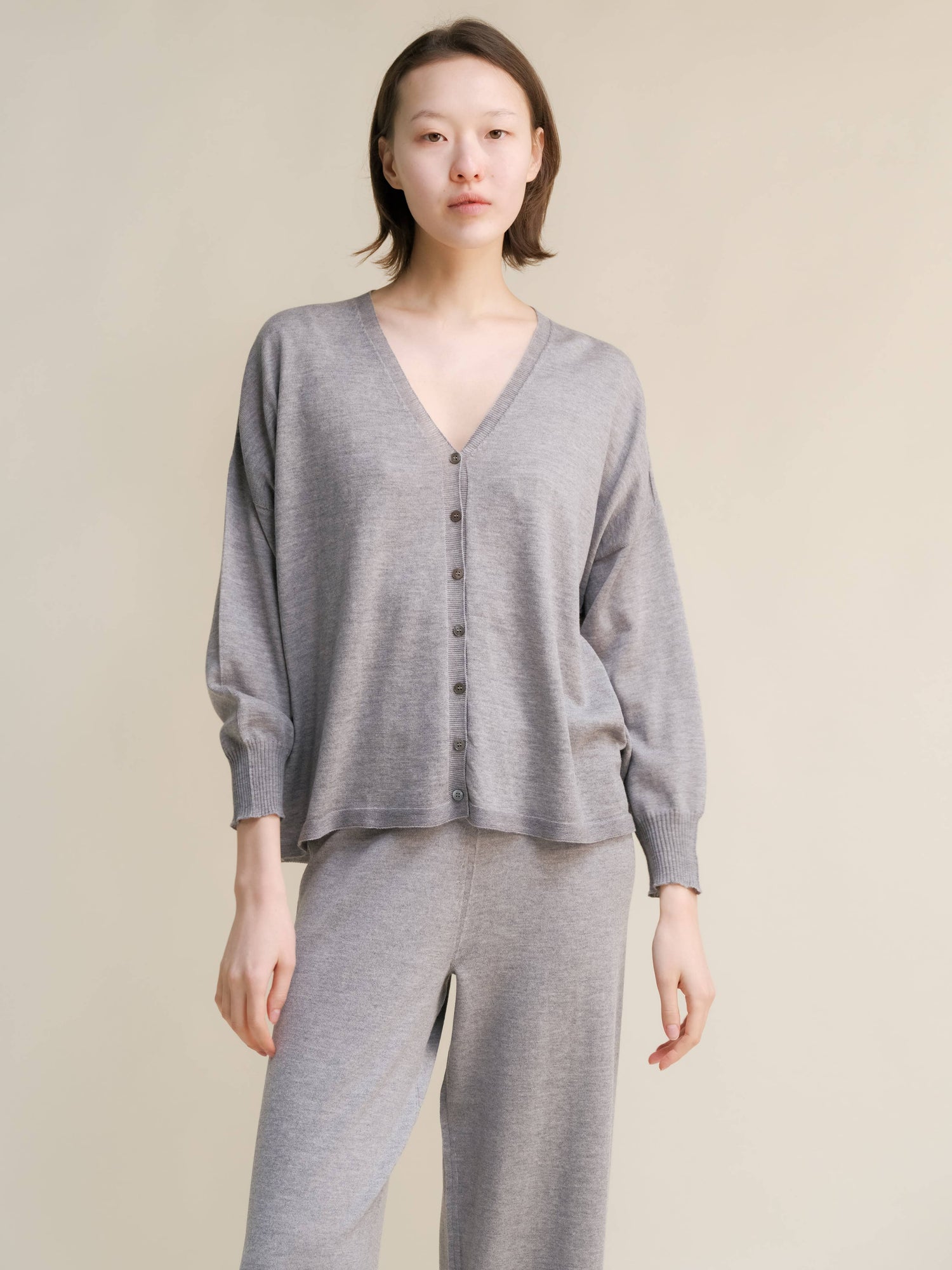 Extra Fine Merino Wool Cardigan
