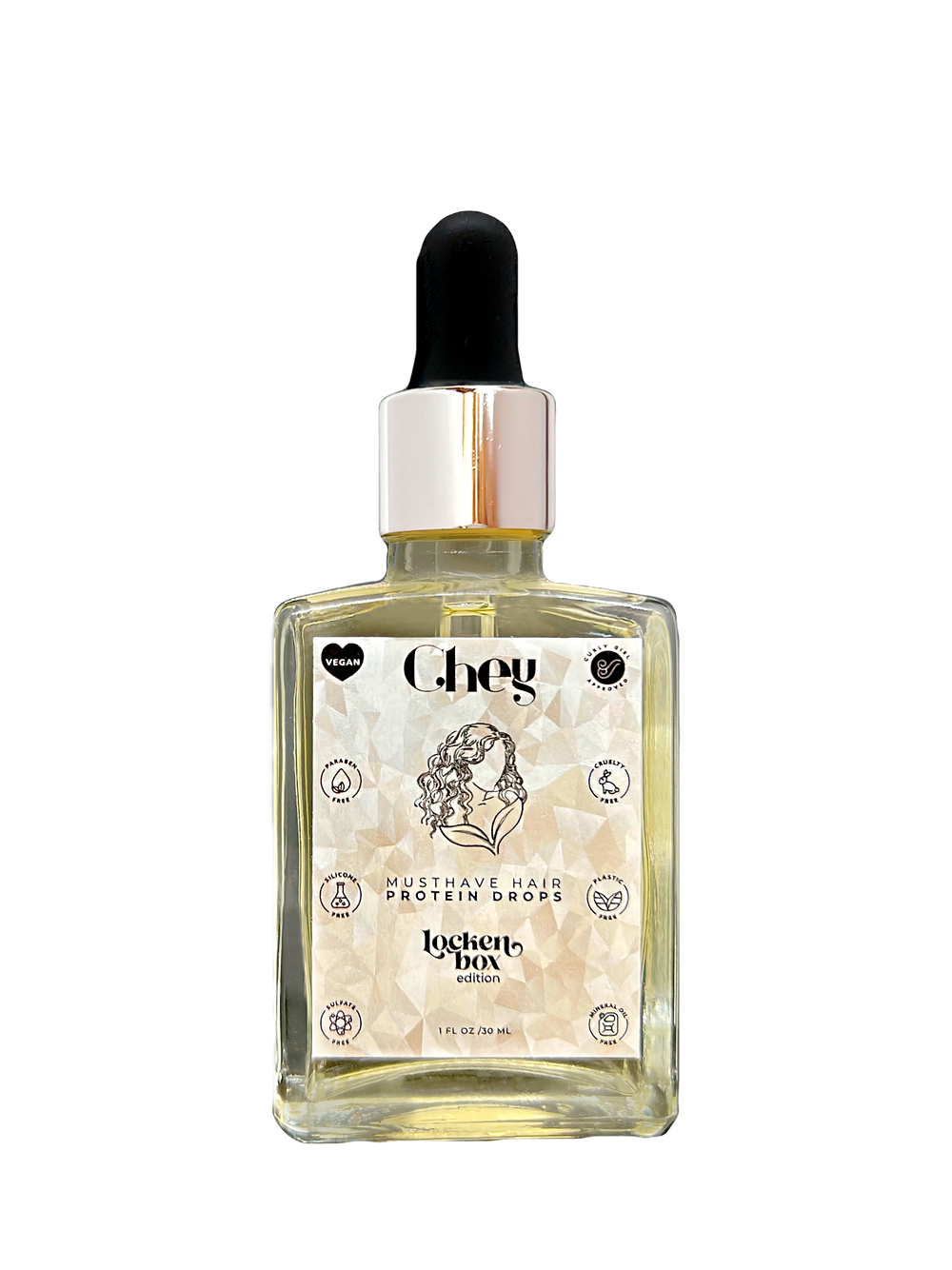 Musthave Hair Protein Drops –Vegansk Proteinboost för Alla Hårtyper, 30 ml