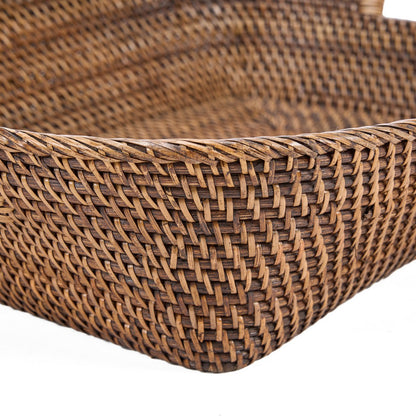 Hannah | Handflätad Tvättkorg i Rotting (L)