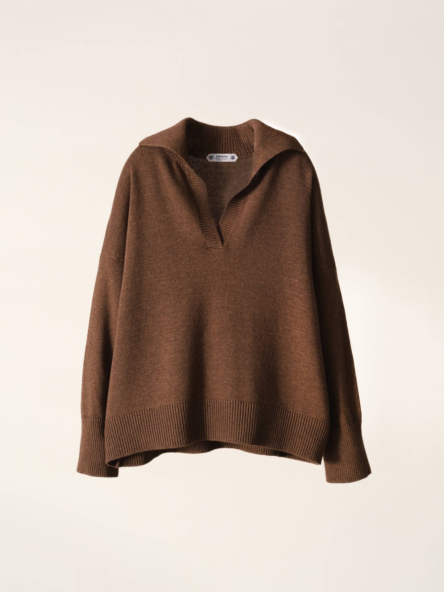 Wool &amp; Cashmere Polo Sweater