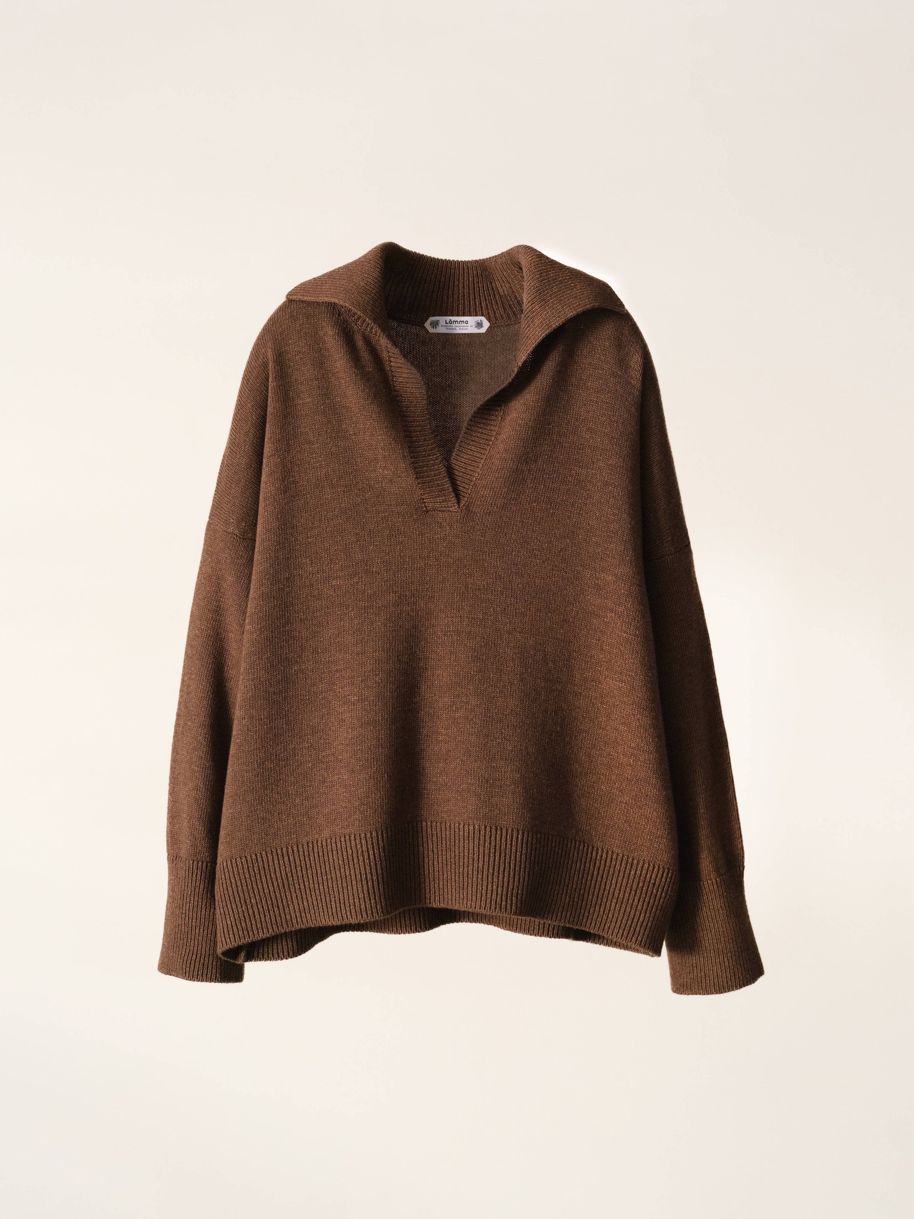 Wool &amp; Cashmere Polo Sweater