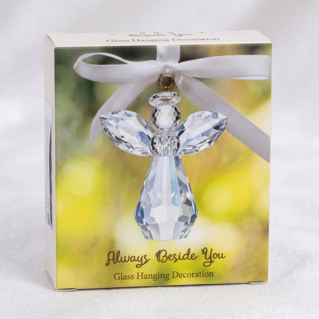 Always Beside You – Hängande glasängel