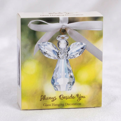 Always Beside You – Hängande glasängel