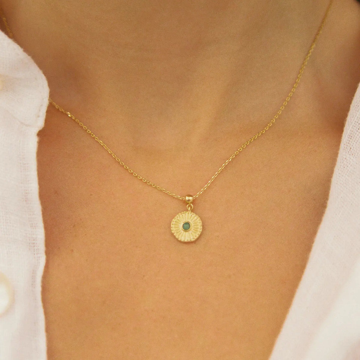 Monia Green Charm | Bijoux Agapé Studio