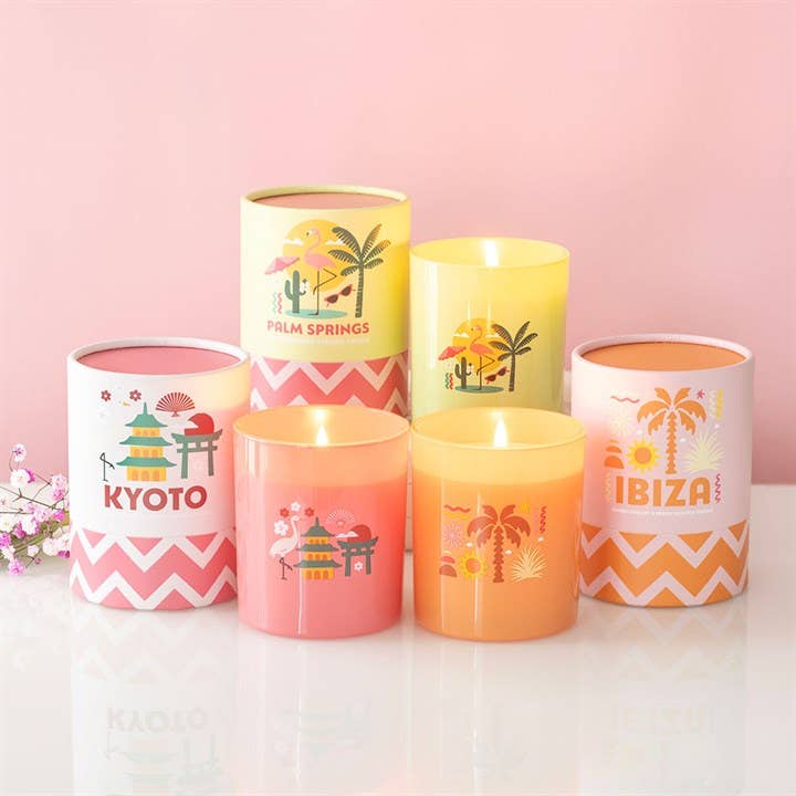 Ibiza Sunrise Doftljus – Aprikos &amp; Neroli