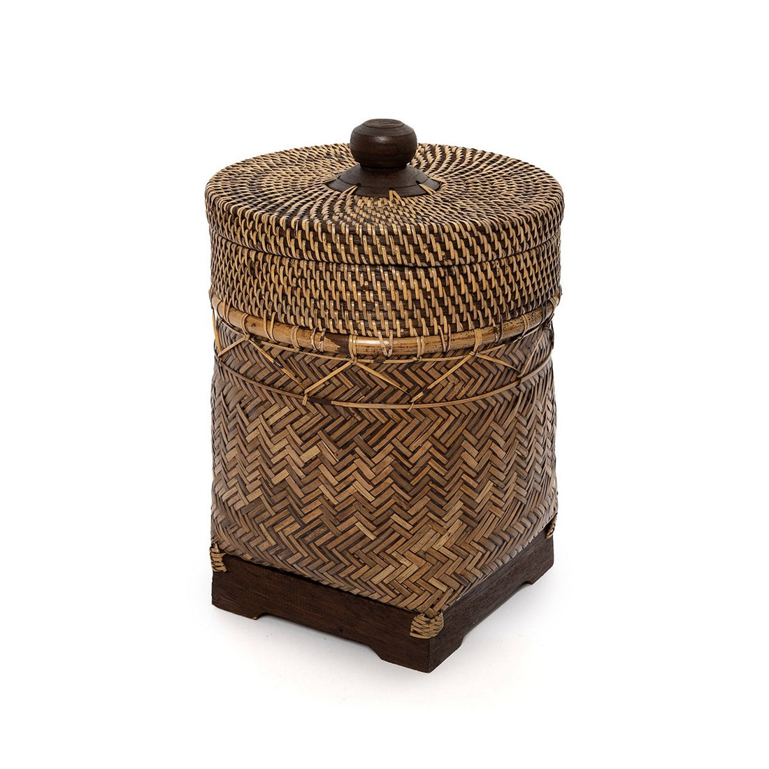 The Bathroom Bin Basket - Natural Brown