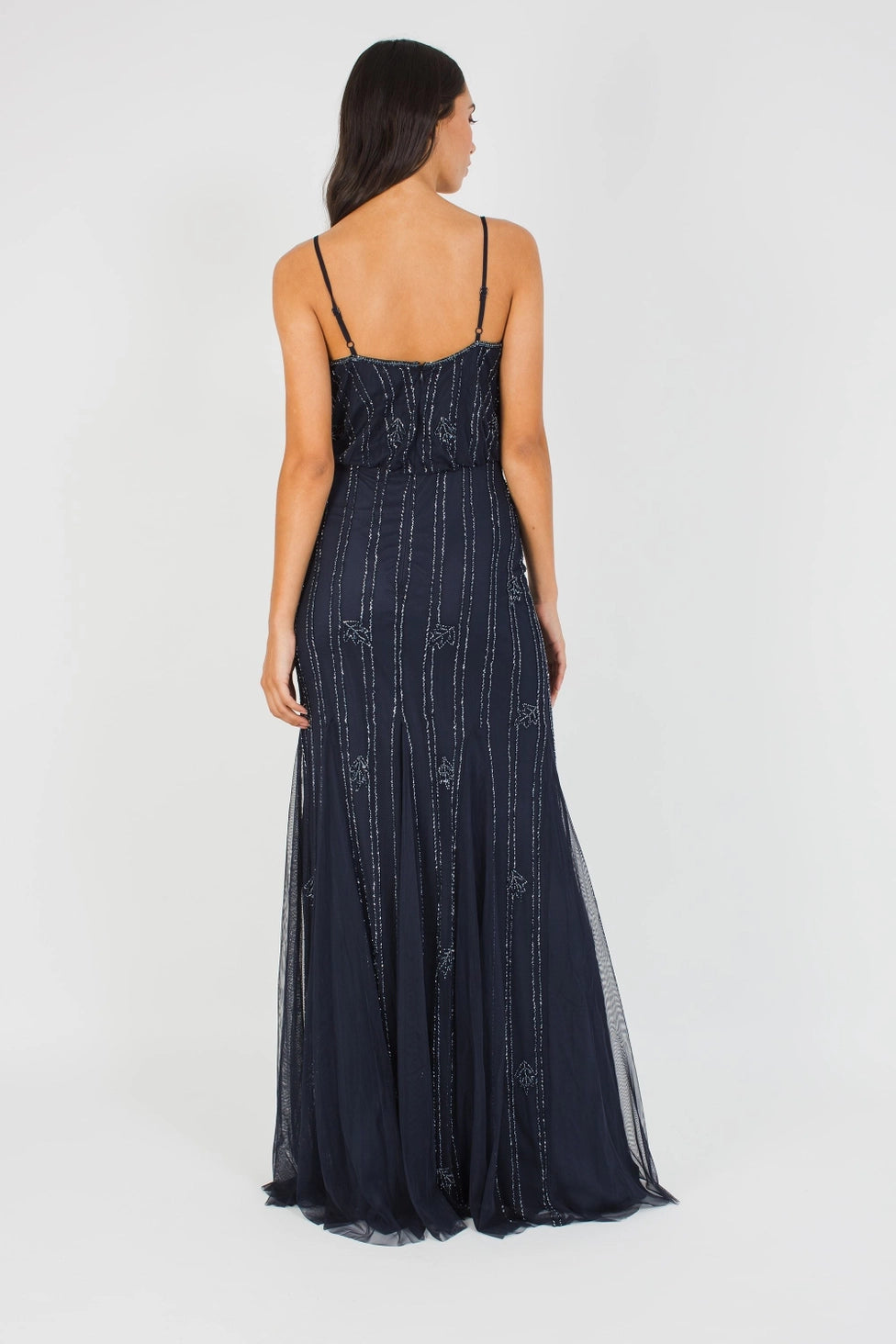 Keeva Maxi Dress - Navy Blue 