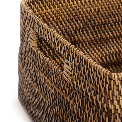 Colonial Magazine Basket – Natural Brown | S