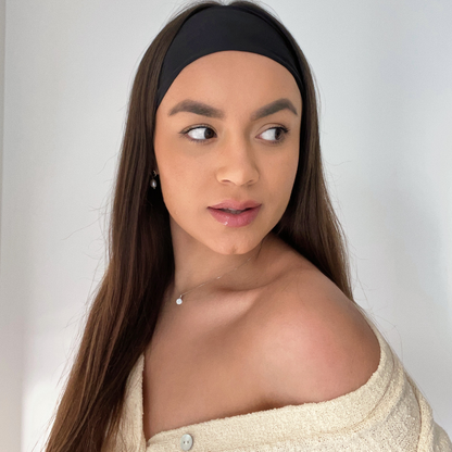SYLKI Silk Headband Wide – Red