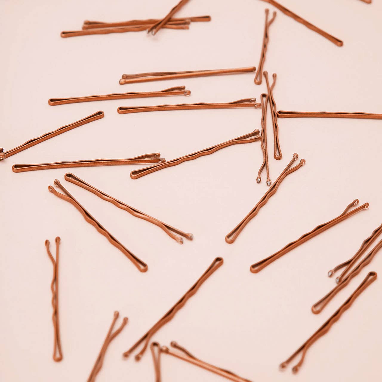 KITSCH | Bobby Pins – 45-pack (brun)