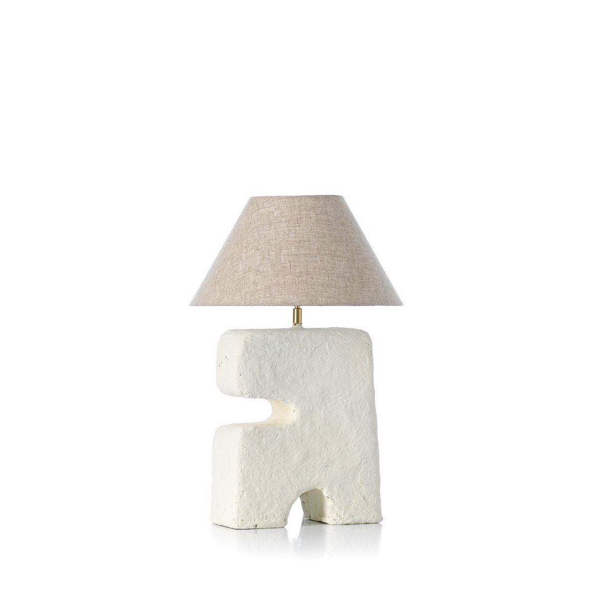 L’Objet Sculptural Table Lamp – Vit Ø35 cm