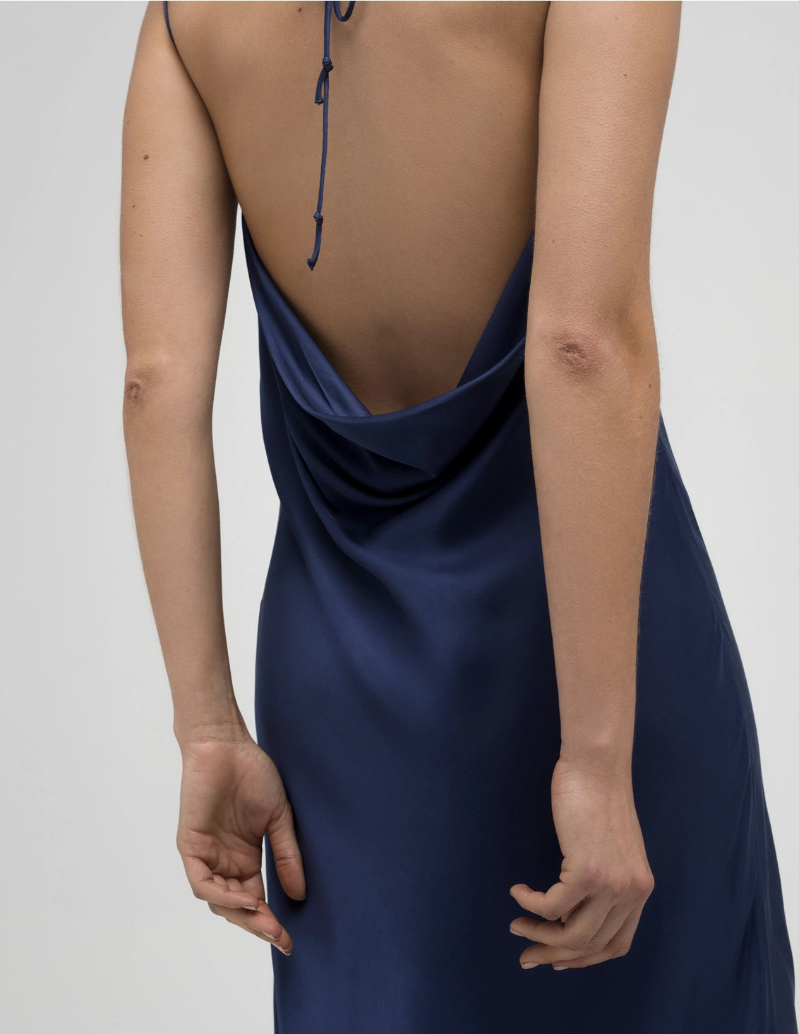 Bias-Cut Slip Dress, A LINE 