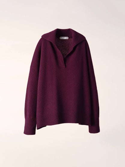 Wool &amp; Cashmere Polo Sweater