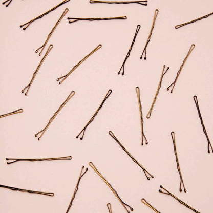 KITSCH | Bobby Pins – 45-pack (guld)