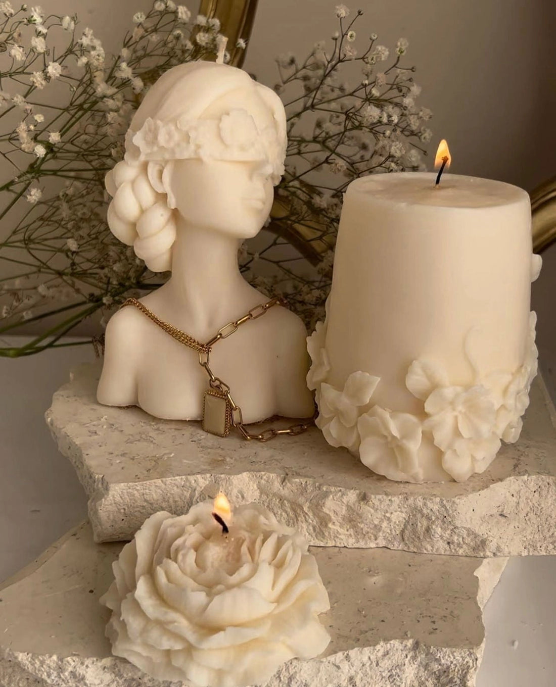 Gabrielle - Organic Scented Candles of Soy &amp;amp; Rapeseed Wax from France