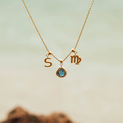 Necklace for Charms, 18k gold | Agape Studio Jewelry 