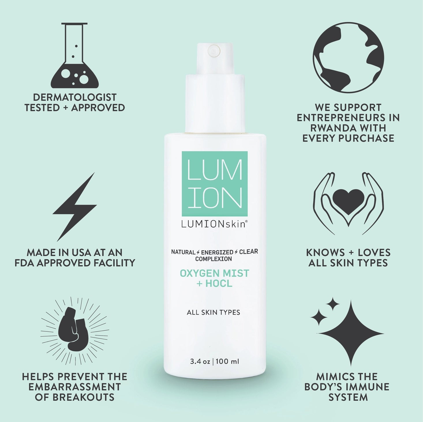 MIRACLE MIST, LUMION