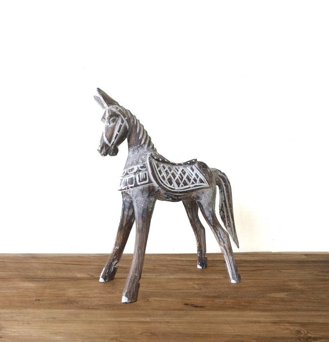 Antik Häst från Bali | Medium 25cm