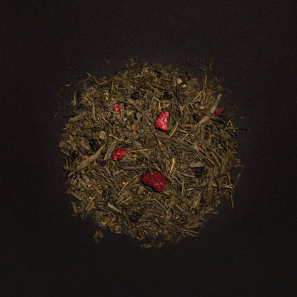 Flore Norman – Hallon | Grönt Sencha-te med björnbär, hallon &amp; svarta vinbär (100 g)