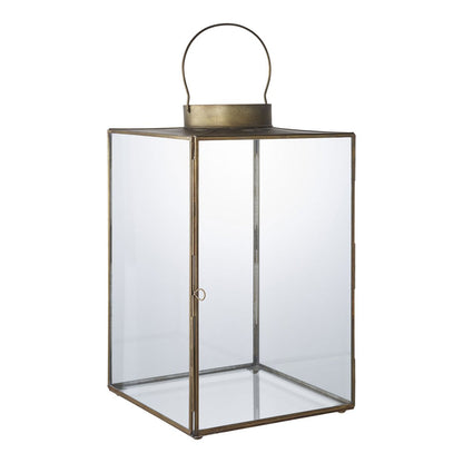Mohali Lantern | Antique Brass Look
