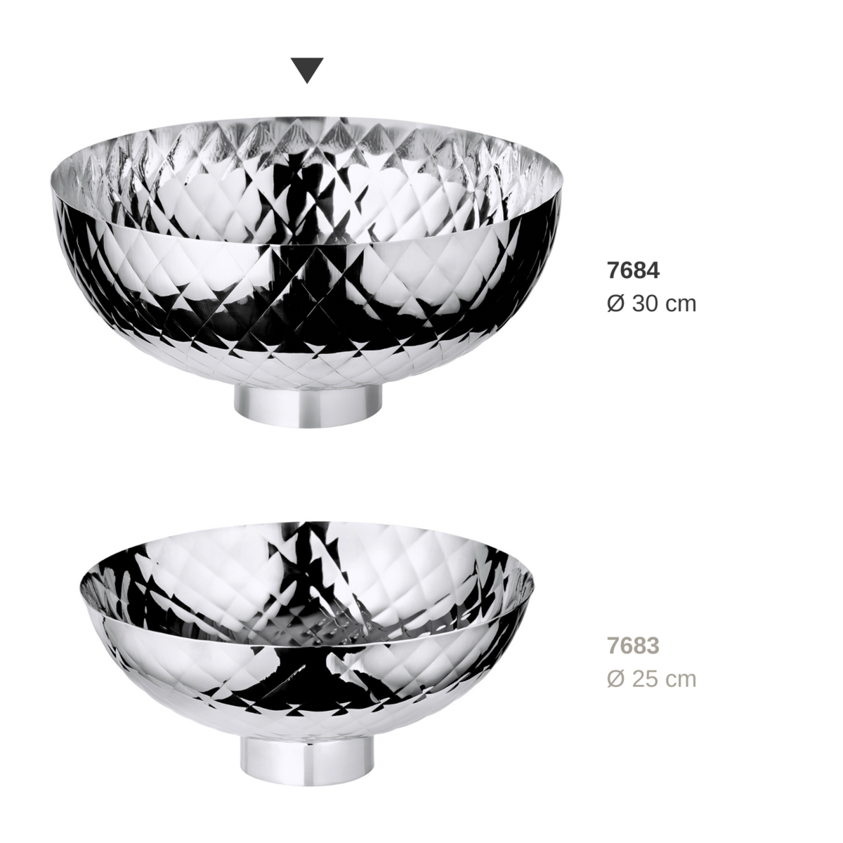 Plat Leonora – Bol martelé en acier inoxydable Ø30 cm
