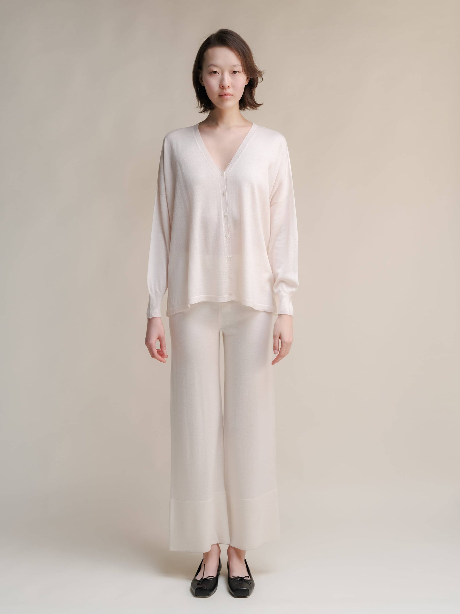 Extra Fine Merino Wool Cardigan