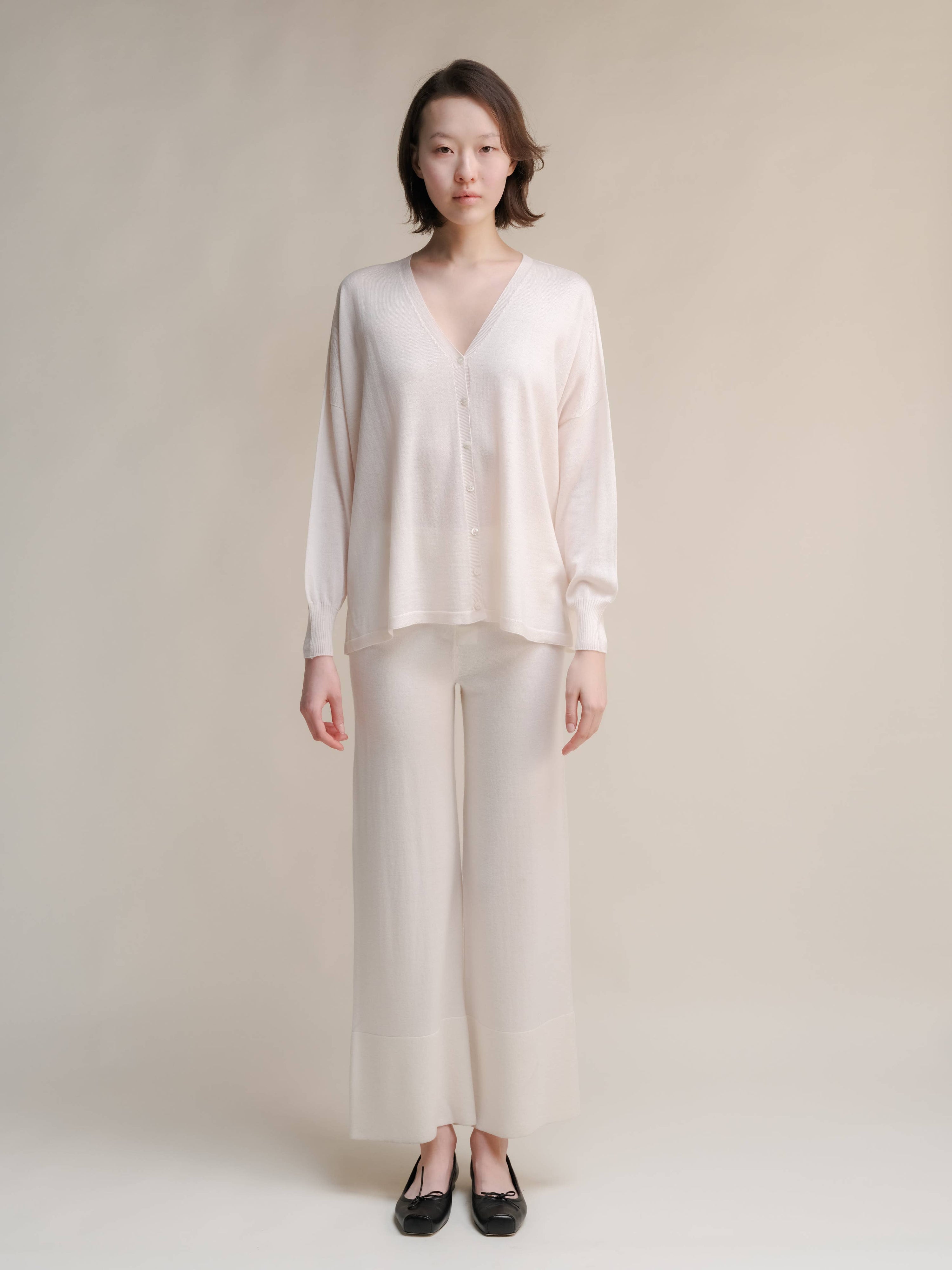 Extra Fine Merino Wool Cardigan
