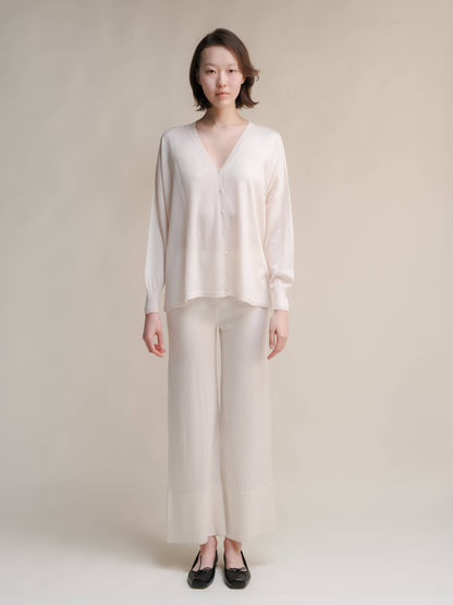 Extra Fine Merino Wool Cardigan