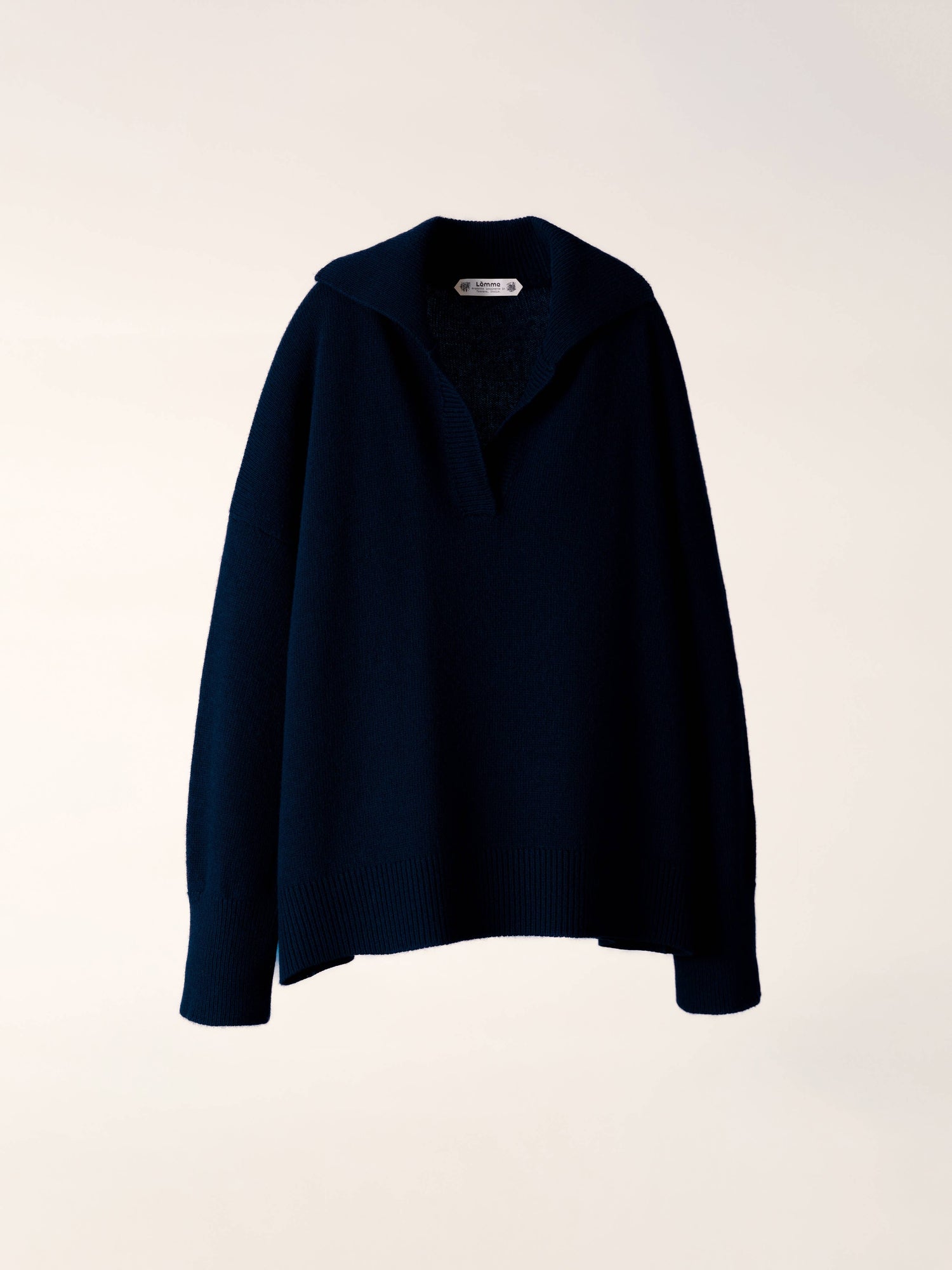Wool &amp; Cashmere Polo Sweater